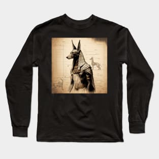 Egyptian Gods - Anubis Long Sleeve T-Shirt